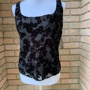 🌸New with tag. 🌼Alex.  Evenings. Pretty top.